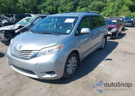2015 Toyota Sienna Le 7 Passenger из США, поврежденный, VIN 5TDJK3DC4FS099108